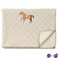 Плед Hermes Pattern Horse Plaid