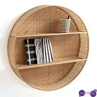 Полка Wicker Bamboo Shelf cells