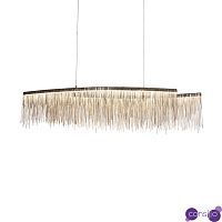 Подвесной дизайнерский светильник Waterfall by Light Room L120 (серебряный)