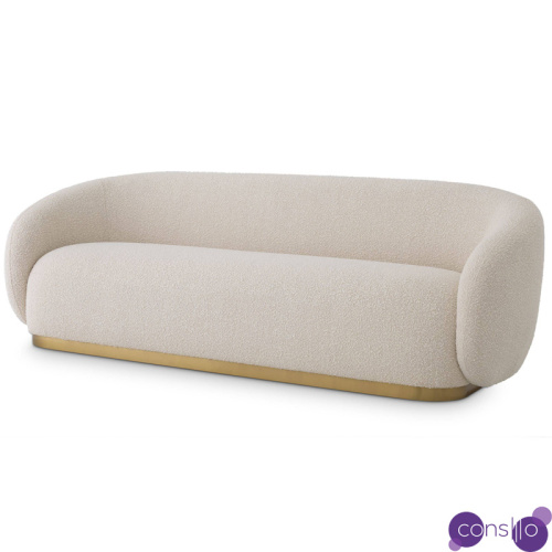 Диван Eichholtz Sofa Brice Boucle cream