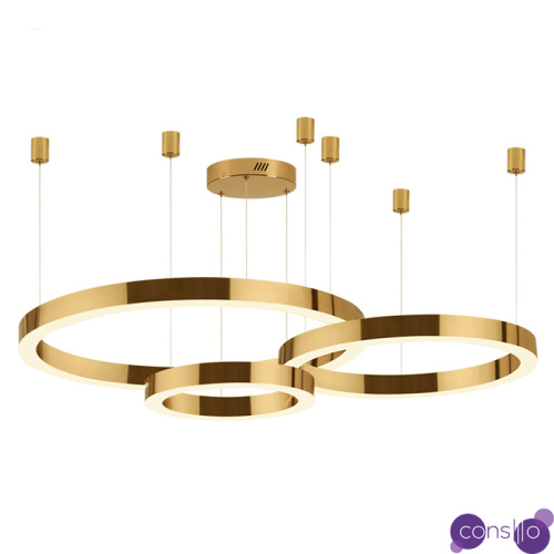 Люстра 3 Gold Ring Horizontal