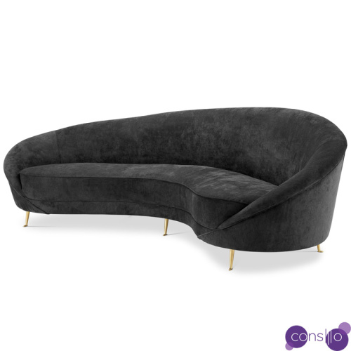 Диван Eichholtz Sofa Provocateur Black