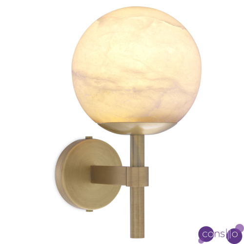 Бра Eichholtz Wall Lamp Jade alabaster