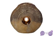 Ваза керамическая декоративная (золотая) 18H2512M-4