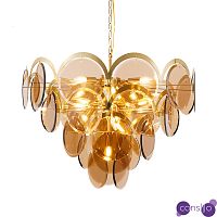 Подвесной дизайнерский светильник Four-tier by Vistosi (янтарный)