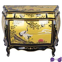 Китайский комод с журавлями Grus chest of drawers