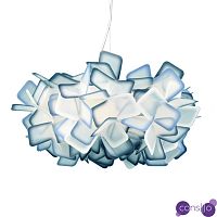 Подвесной дизайнерский светильник Clizia by Slamp D70 (голубой)