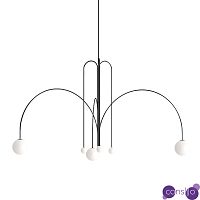 Потолочный дизайнерский светильник Spring by Michael Anastassiades (черный)