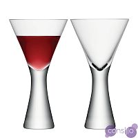 Набор бокалов для вина moya 395 мл прозрачный, 2 штуки