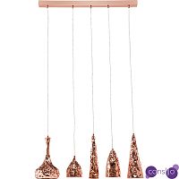 Люстра Several Copper Lamps