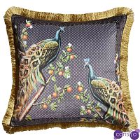 Декоративная подушка Cтиль Gucci Peacock