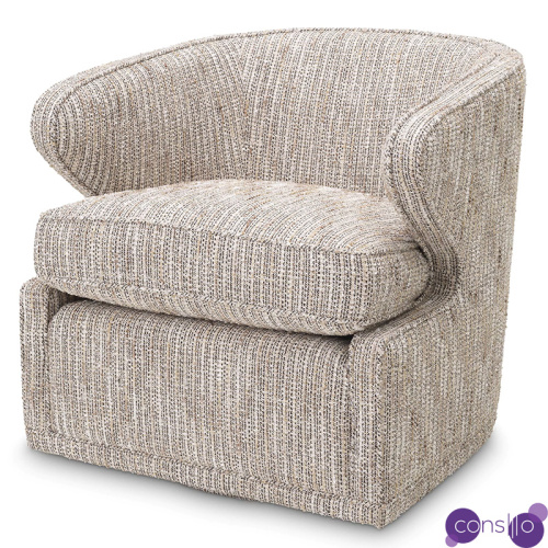 Кресло Eichholtz Swivel Chair Dorset Бежевый