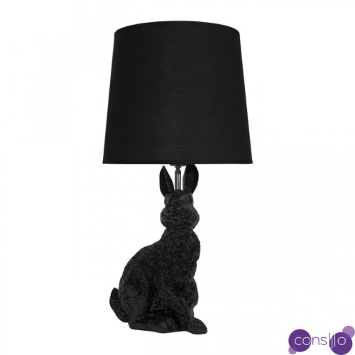 Настольная лампа Черный заяц Moooi Black Rabbit