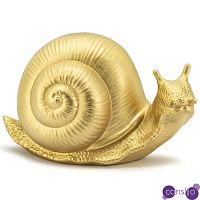 Статуэтка Abhika Snail Bisc. Gold