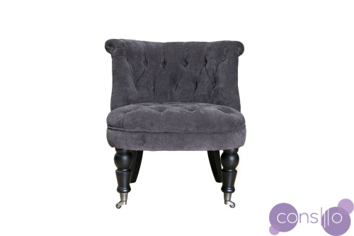 Кресло для гостиной низкое фиолетовое PJC742-PJ843