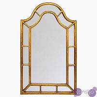 Зеркало-окно настенное в золотой раме Пале-Рояль