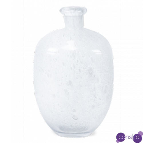 Ваза Air Bubbles Vase glass h36