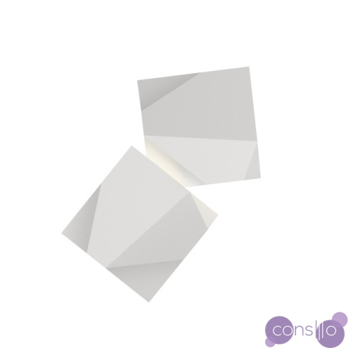 Настенный светильник копия Origami 4504 by Vibia (2 плафона)