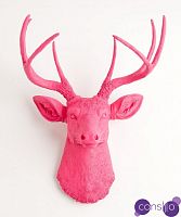 Голова оленя - Розовая