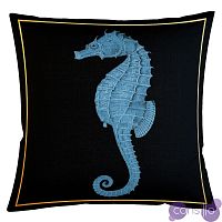 Декоративная подушка Blue Seahorse