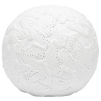 Керамическая настольная лампа White Butterfly