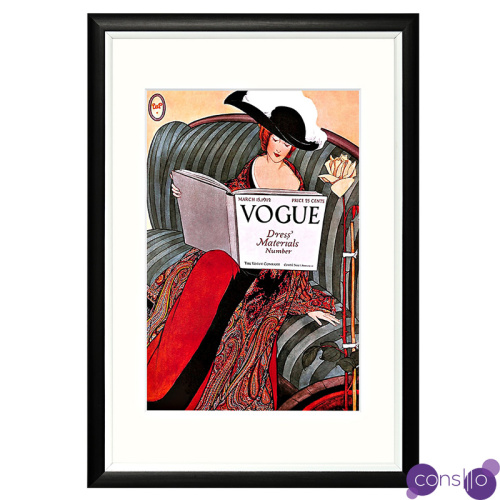 Постер Vogue March 1912