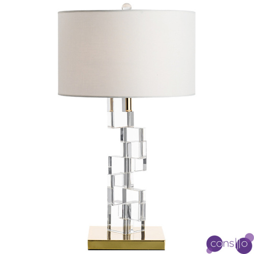 Настольная лампа Leuan Glass Cubes Lampshade Table Lamp