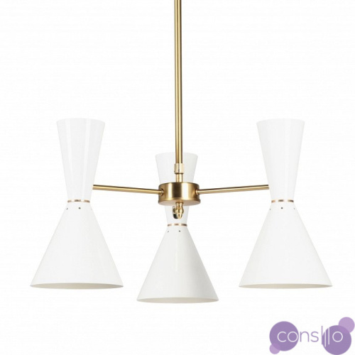 Люстра CAIRO Chandelier 3 Arm White