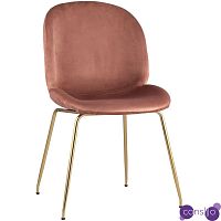 Стул Пыльно-Розовый Велюр Vendramin Chair