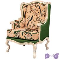 Кресло Beige and Green Chinoiserie Armchair
