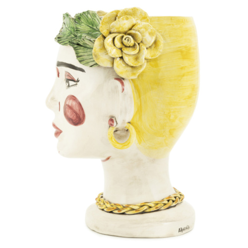 Ваза VASE HEAD SELVA NATURAL H30