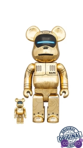 Bearbrick Bape x Sorayama 400% (28cm)