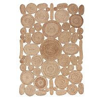Ковер Carpet Jute Circles 100% джут