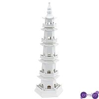 Статуэтка Ceramic Pagoda white