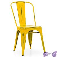 Кухонный стул Tolix Chair Vintage Yellow designed by Xavier Pauchard in 1934