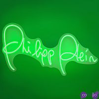 Неоновая настенная лампа Neon Philipp Plein
