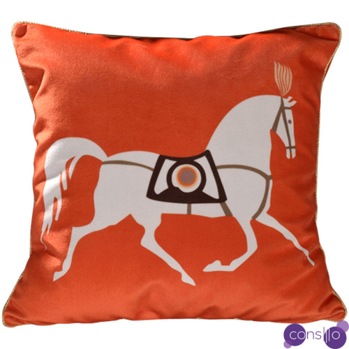 Декоративная подушка Hermes Horse 79