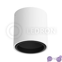 Накладной светильник LeDron KEA R ED GU10 WHITE