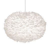 Люстра из перьев Plumage White