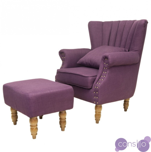 Кресло Lab violet фиолетовое