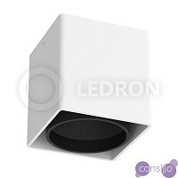 Накладной светильник LeDron KEA ED GU10 White Black