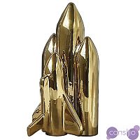 Статуэтка SELETTI gold rocket