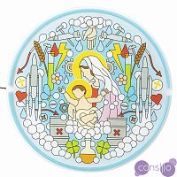 Бра Seletti Gospel Led Signs Virgin Mary