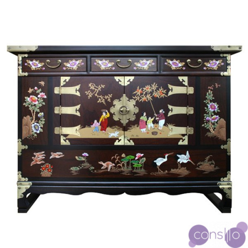 Китайский комод Chinoiserie chest of drawers "promenade"