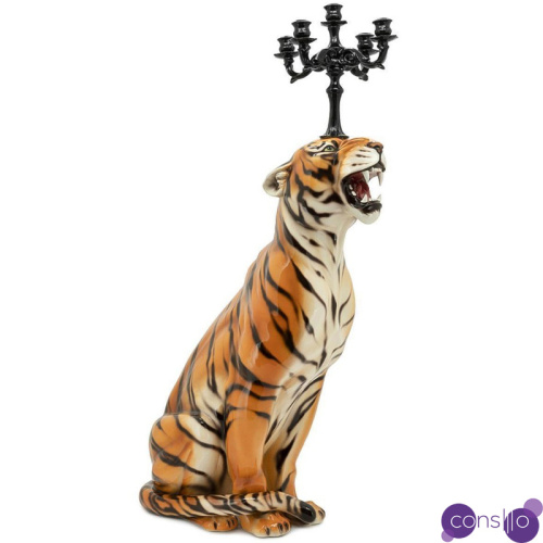 Подсвечник Abhika Candleholder Tiger Sx Malays Tiger