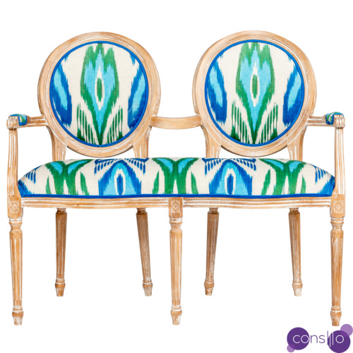 Диванетка с узором Ikat Pattern