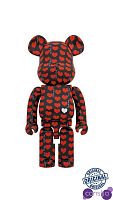 Bearbrick Black Heart 1000%