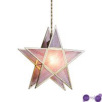 Подвесной светильник Star Pink Glass Hanging Light