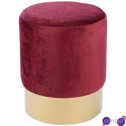 Пуф Una Puff burgundy
