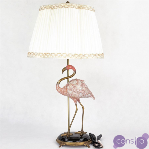 Настольная лампа Pink Flamingo Lamp